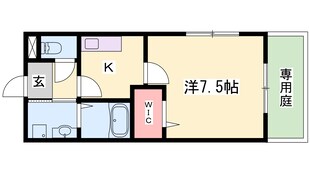 コンフォート花田Ⅲの物件間取画像